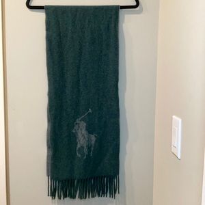 Polo Ralph Lauren Wool Scarf Big Pony